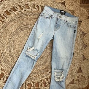 Fred Segal Distressed skinny jeans